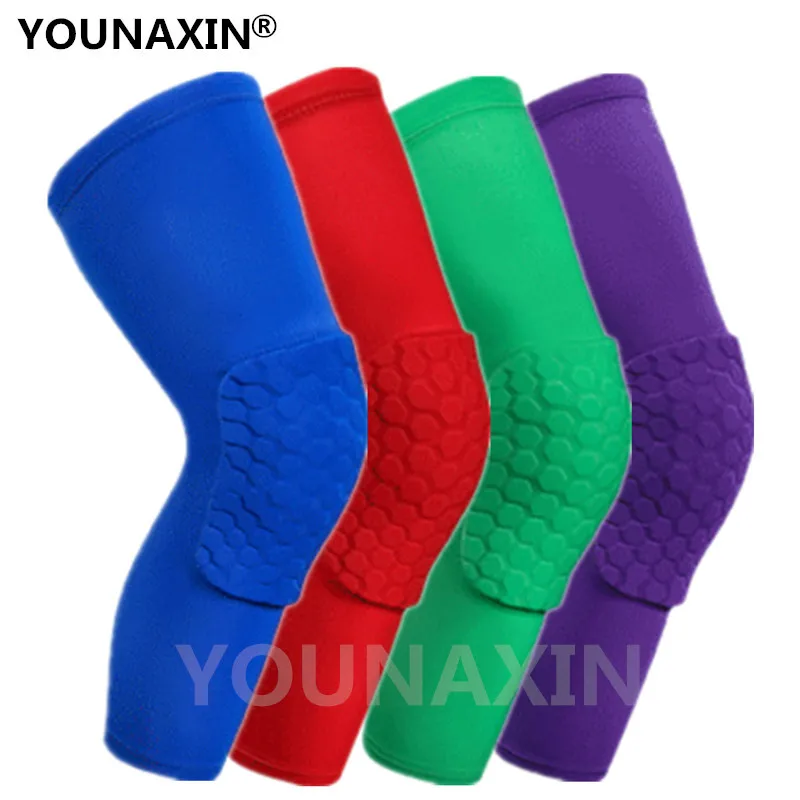 1 Pcs Child Sport Outdoors Basketball Running Knee Guard Football Protector Support Brace Pad Protection Long Knee Pads