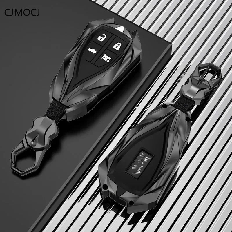 

Чехол для автомобильного ключа из цинкового сплава, держатель для ключей, пряжка для Hongqi HS5 H5 E-QM5 H9 HS3 H6 HS7