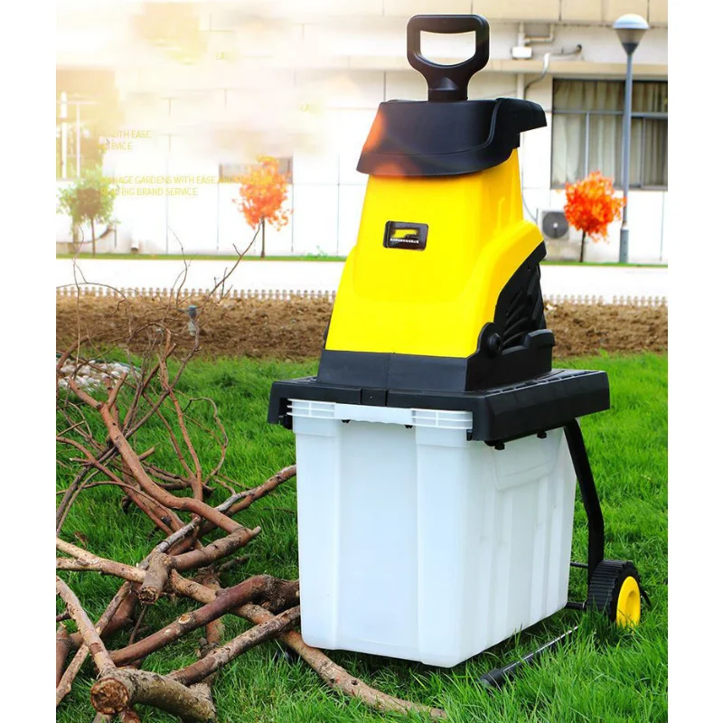 ES-S4002 Branch Crusher Electric Breaking Machine Tree Branch Crushing Machine 2500W Electric Pulverizer Garden Tool 220V/110V