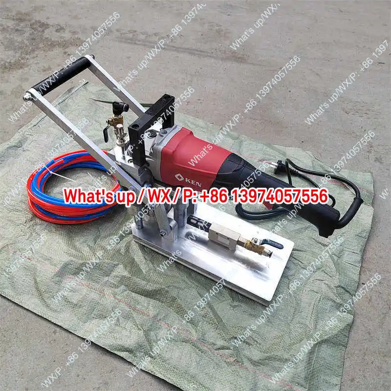 Tile marble back bolt punching machine, cement slab granite back bolt  , curtain wall dry hanging drilling and reaming machine