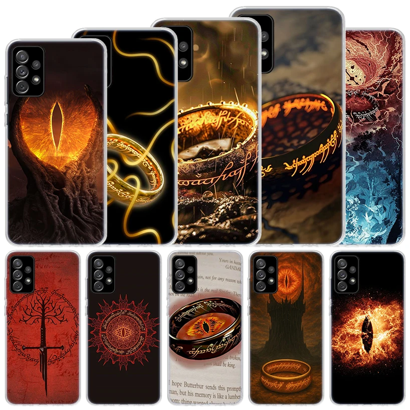 The L-Lord of The R-Rings Soft Case For Samsung Galaxy A17 A16 A26 A36 A56 A15 A14 A13 A55 A54 A53 Phone Cover A25 A35 A24 A34 A