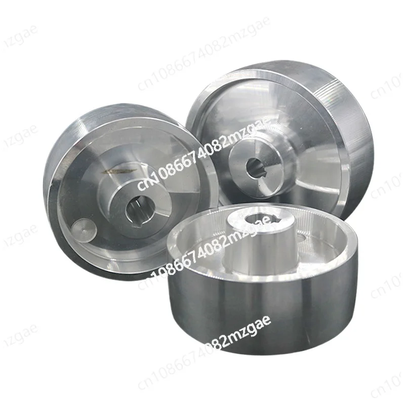 For Belt Machine with 8*4mm Keyway DIY Sharpener Machine Aluminum Contact Wheel Active Wheel