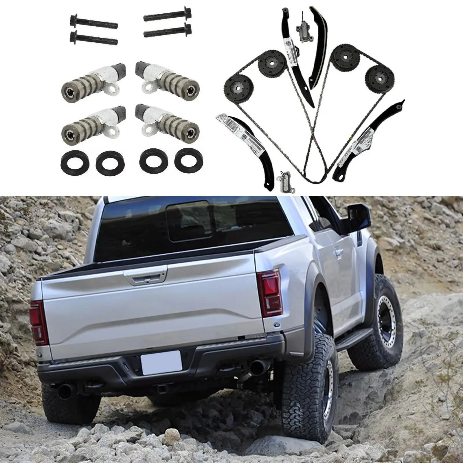 

Timing Chain Vehicle Accessories Replacement Sturdy Metal Engine Components for