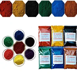 500g/bag Iron Oxide Pigment Cement Additive Stone Brick Dyeing Powder Wall Graffiti DIY Material