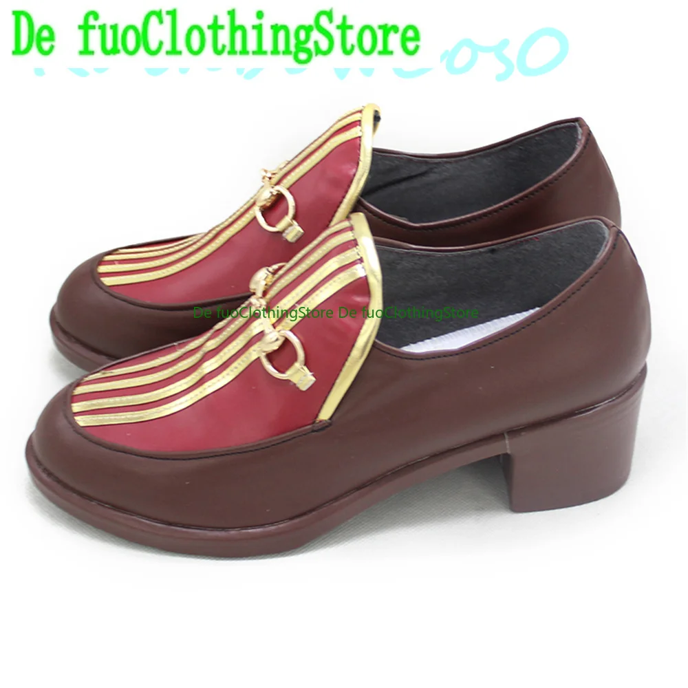 Virtual YouTuber  Vtuber hololive Scarle Yonaguni Cosplay Shoes Boots Game Anime Carnival Halloween DefuoClothing Shoes Store