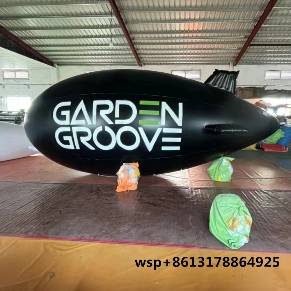 

Customize 4/6 meters Advertising Blimp Balloon Airship Promotion Blimp Zeppelin Airballon