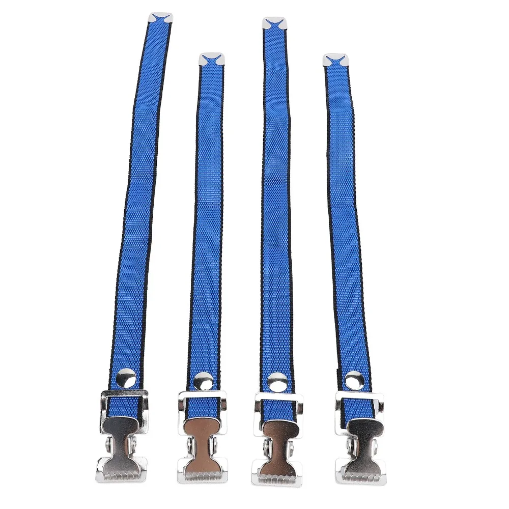 4Pcs Blue Stilt Strap Durable Adjustable Fastening Strap Sturdy lashing Fastening design Stilt Accessory Clown performance