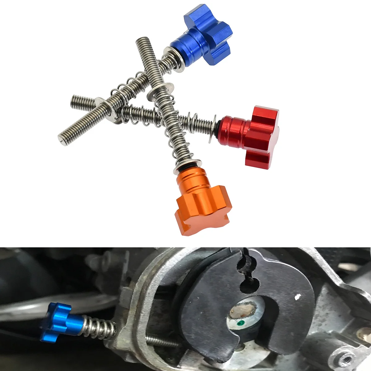 

Motocross CNC Fuel Idle Speed Adjuster Screw For Husqvarna 150 250 300 TE250i TE300i TX300i TE150i For KTM EXC XCW TPI Parts