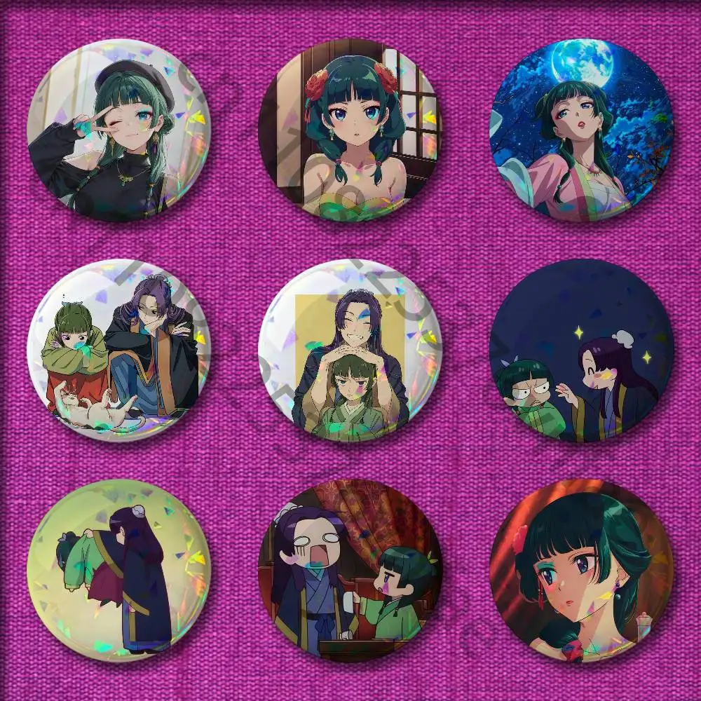 The Apothecary D-Diaries MaoMao Badges Badge 32mm 25mm 44mm 75mm 58mm Round Pin Brooch Souvenir Cosplay Gift Decorations