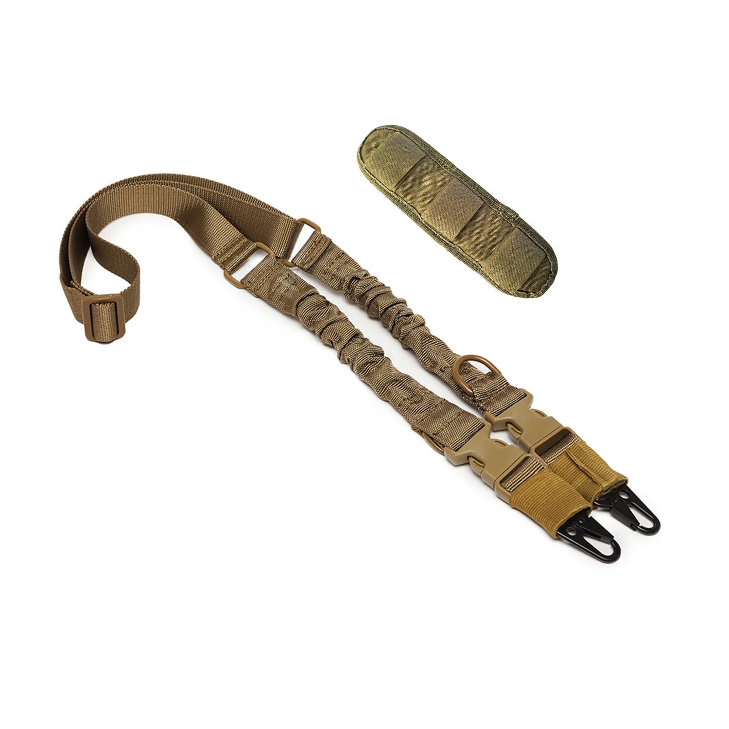 Rifle Sling Two Point Sling Adjustable Length Gun Sling With Shoulder Pad for Rifle