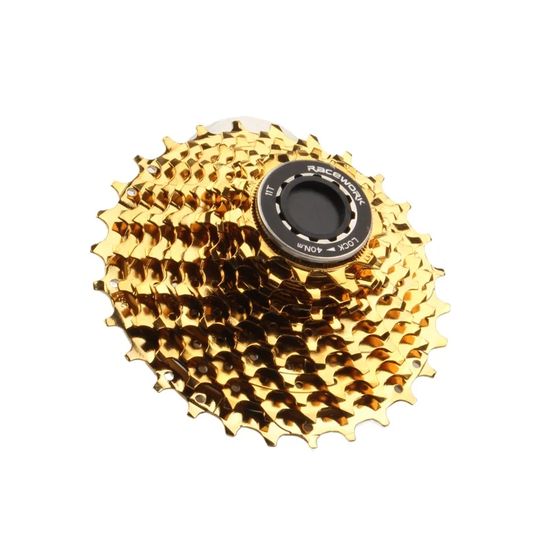 

Road Bike 11 Speed Cassette Bike Flywheel Gold Cassette Sprocket 11S 28T 32T Compatible For SRAM Shimano 5800 6800 R7000 R8000