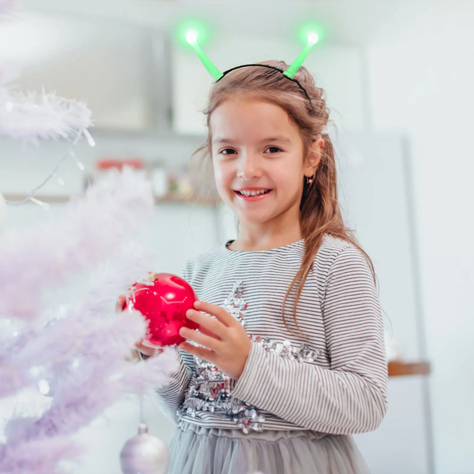 

1pc Alien Headband Women Headband Party Headbands Martian Women Halloween Costume Party Hats Hair Accessories Fun Props