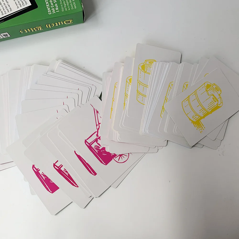 Dutch Blitz Das Original Fast-Paced-Kartenspiel enthält 160 Karten schnell und leicht zu erlernen. Tolles Familienspiel, Spaß für alle für 2 Personen – Detail 8