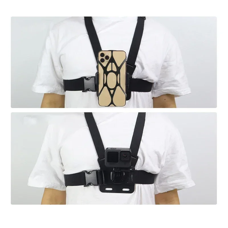 Für Smartphone Handy halter Brustgurt Set multifunktion ale Montage basis bequem für Aufnahmen für