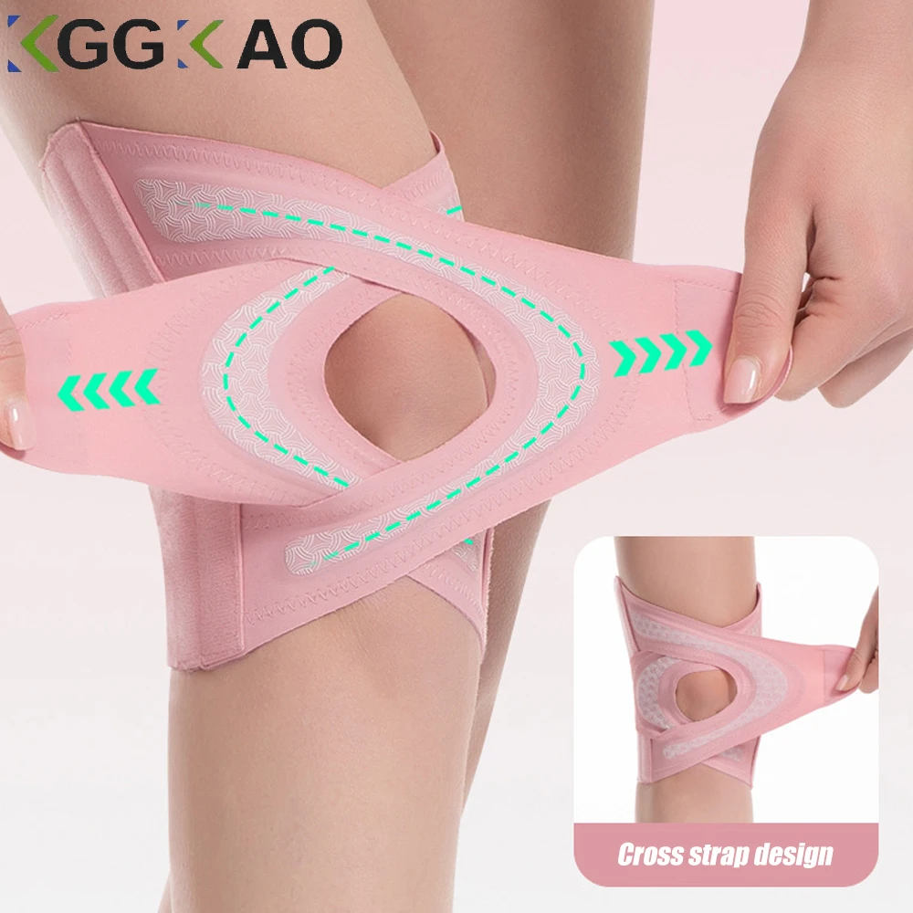 1 Stück Scharnier-Kniebandage mit Seitenstabilisatoren - Verstellbare Stütze für Meniskusriss, Arthritis, Knieschmerzen für Männer & Frauen