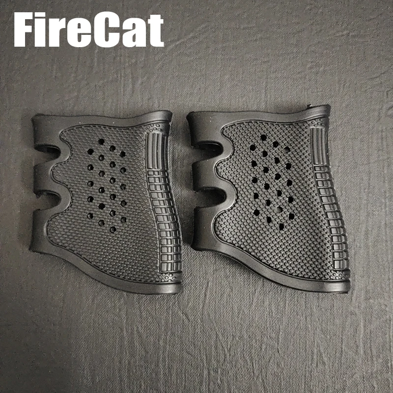 Accesorios para Rifle de caza, funda protectora, guante de agarre de goma, accesorios de pistola táctica, protector de manos para arma Airsoft