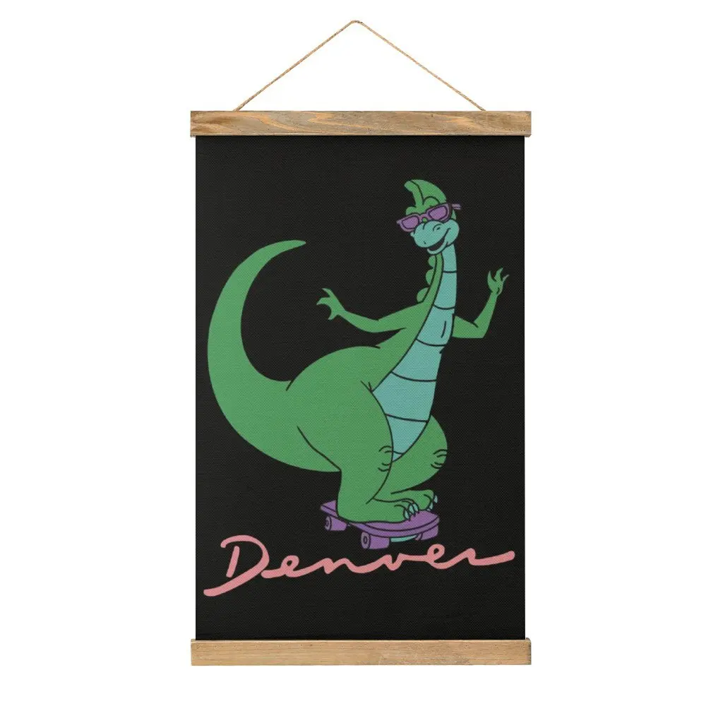 Classic Denver The Last Dinosaur Mouse Pad For Sa Canvas Hanging Picture Wall Decoration Funny Novelty Restaurant   Picture Styl