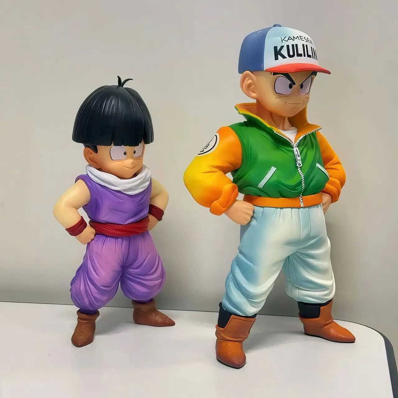 Dragon Ball Z Namek Krillin Figura Gohan Figurina Crilin Action Figure Collezione di statue in PVC Modello Giocattoli Regali