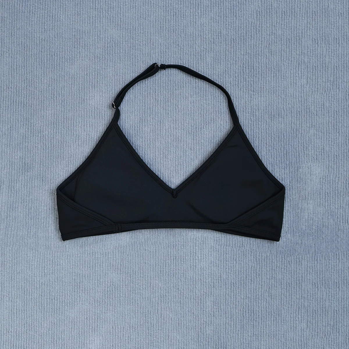 Damen-Sommer-Sport-Yoga-BH mit Neckholder-Ausschnitt, gepolstert, stoßdämpfend, rückenfrei, Crop-Top für Outdoor-Laufen und Fitness – Detail 21