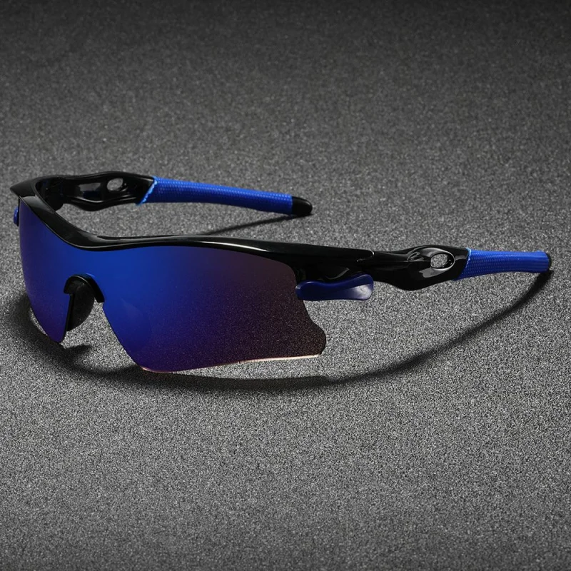 1pc, fashionable sports all-in-one sunglasses for men, lightweight and convenient, unique eye-catching design, daily glasses use