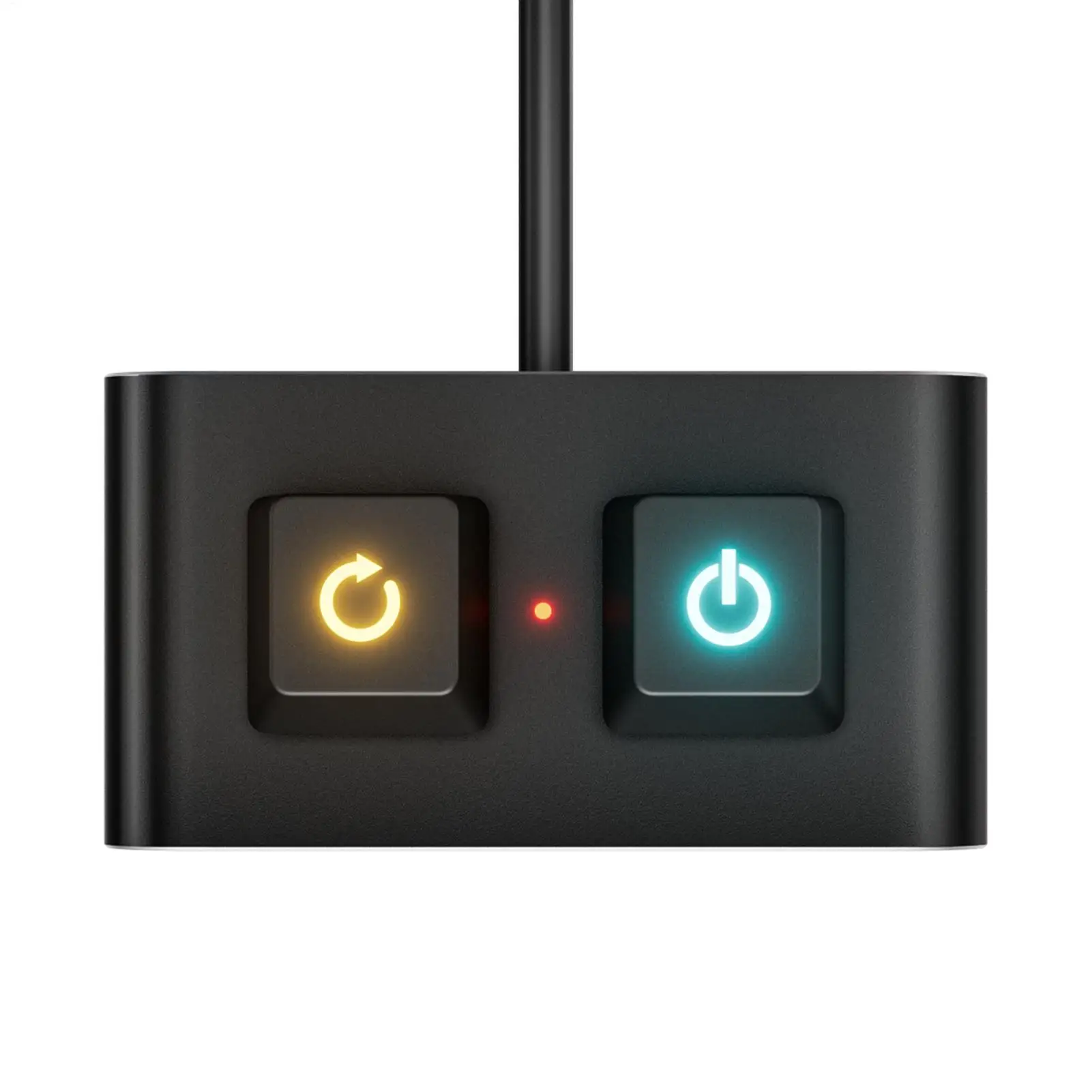 

Shared Computer Remote Activation External Launch Button For Desktop With Cable Switches Activation Lightweight Trigger For PC