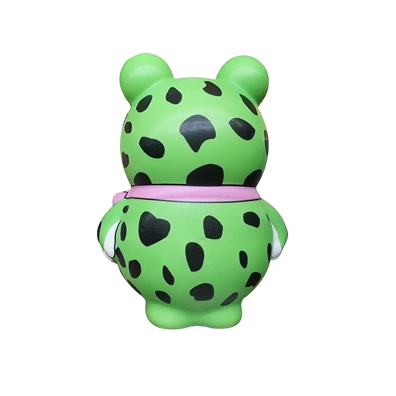 الكرتون لطيف انتعاش بطيء الضفدع الضغط لعبة مضحك الحيوان شكل الأطفال لينة قرصة ضغط تنفيس اللعب حلية الهدايا