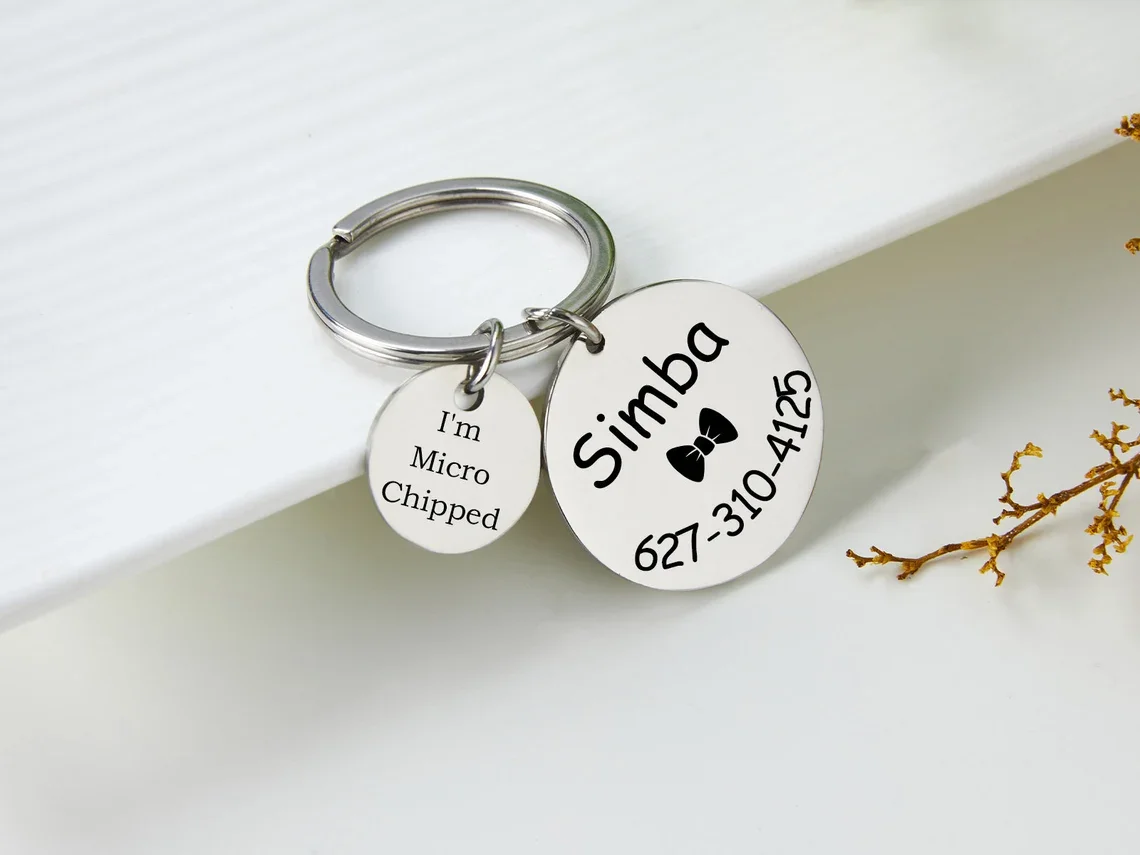 Stainless Steel Custom Graduation Key Chain 4 Colors Engraved Name Text Date Key Ring Graduation Gift From Mother