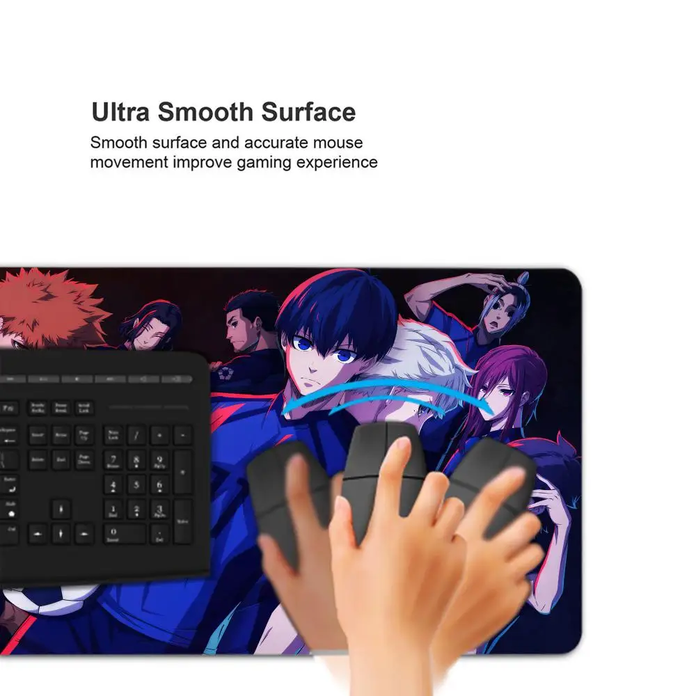 BLUELOCK Mouse Pad Mouse Pad Extended Gaming Keyboard Mats Large 90x40cm XXL Gamer Mousepad