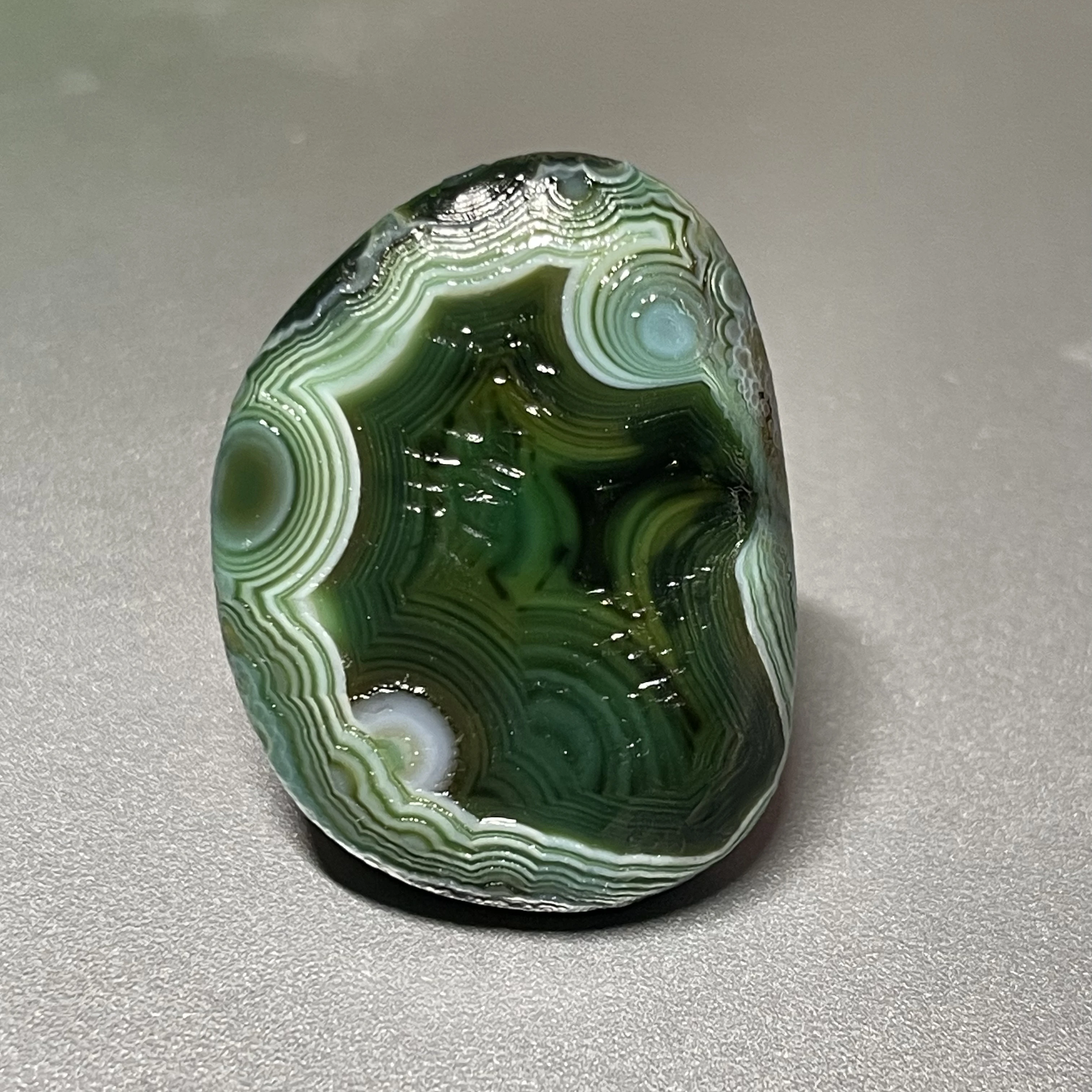 

Natural Agate Mineral Specimens Miraculous Strong Energy Amulet Collectible Gobi Eyes Healing Stone Wedding Home Decor