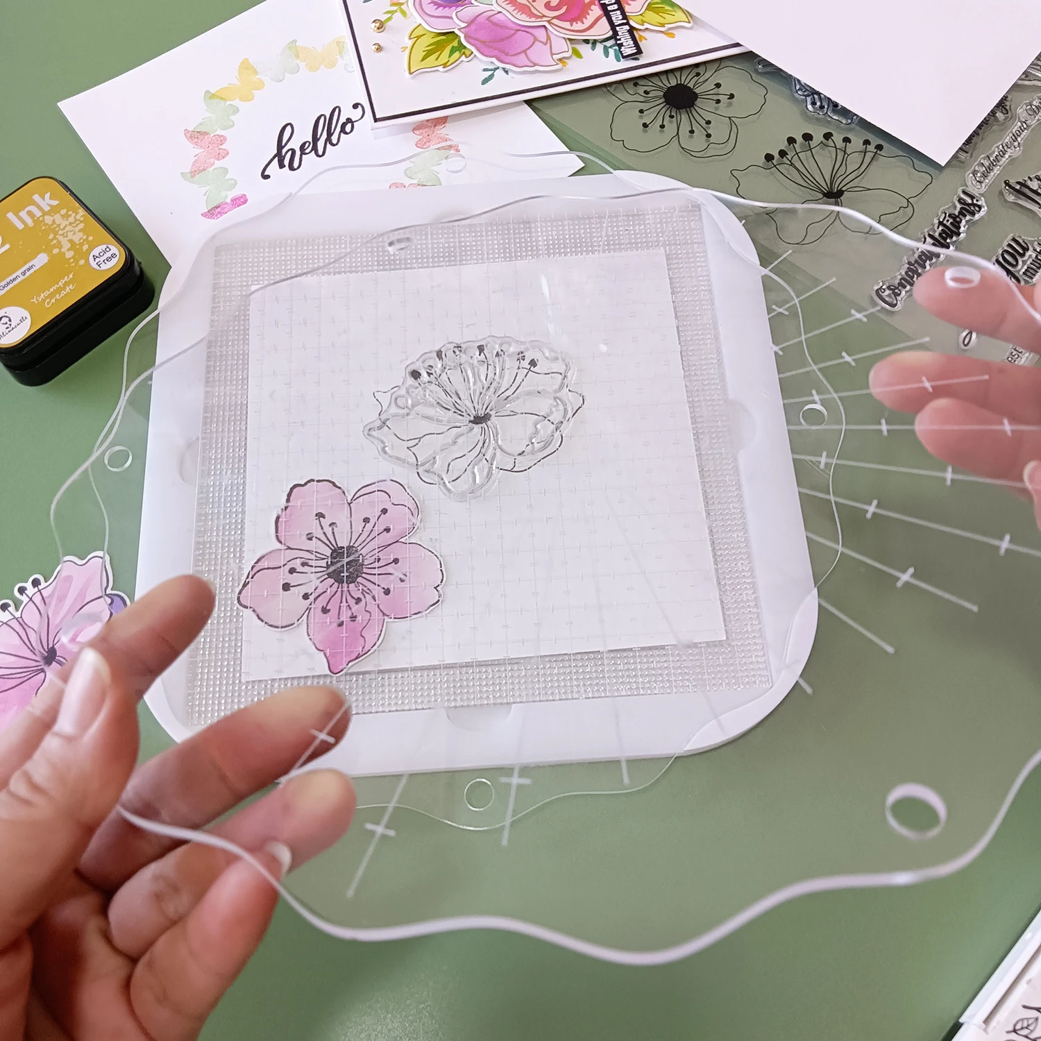 

Штамповочная платформа Alinacutle, Штамповочный Инструмент для четкой лазерной печати и оформления