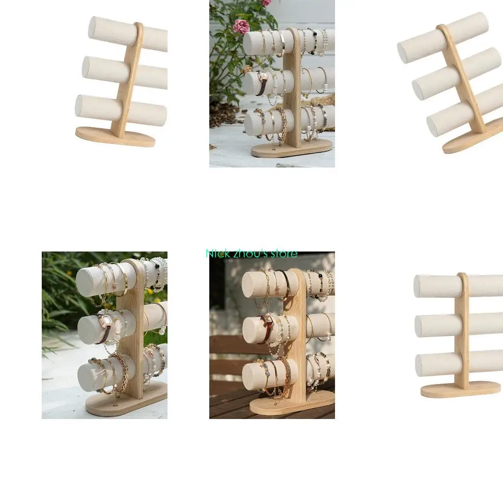 

E15E Display Stand for Jewelry and Collectibles Elegant Bracelets and Bangles Holder