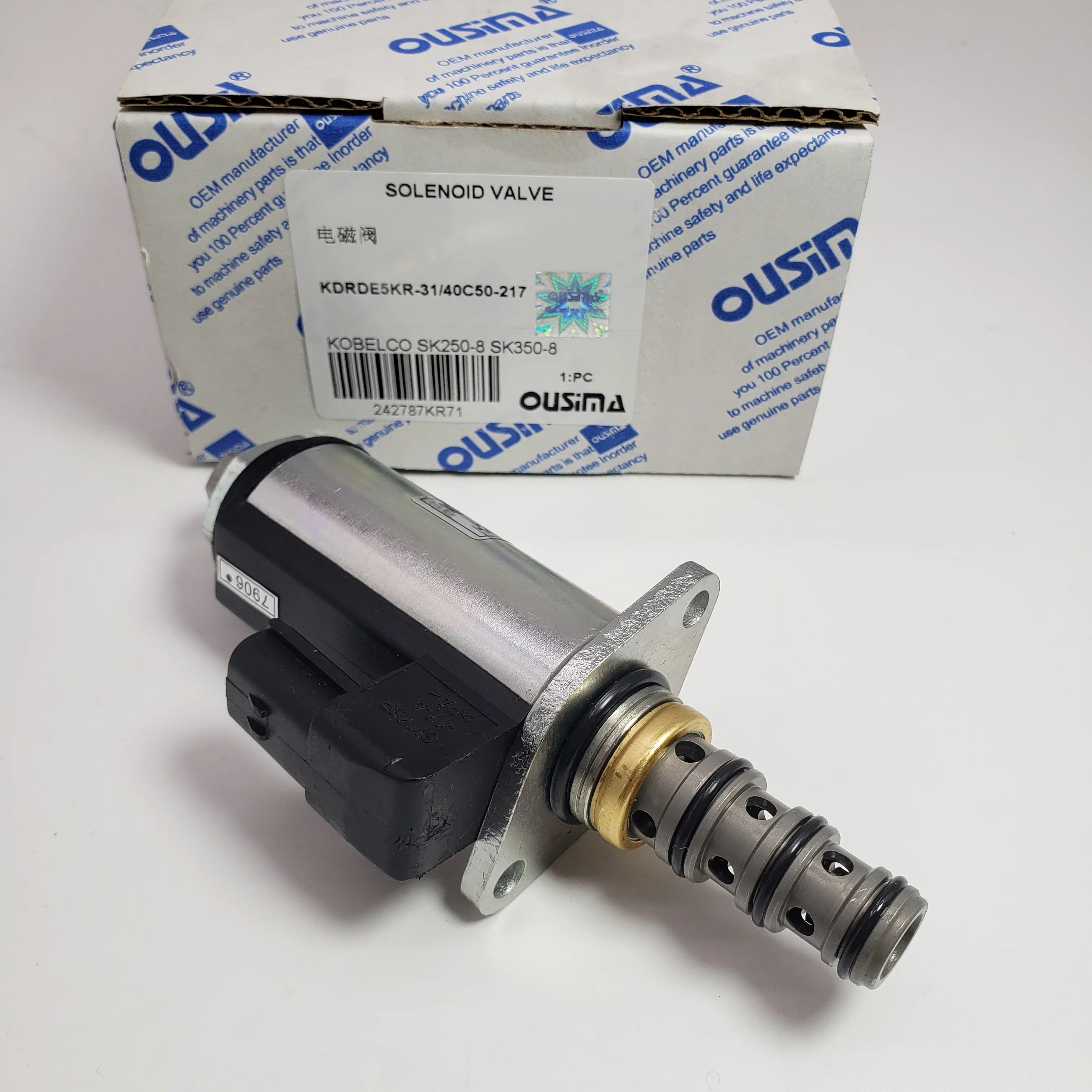 

SK250-8 SK350-8 Hydraulic Pump Solenoid Valve KDRDE5KR-31/40C50-217