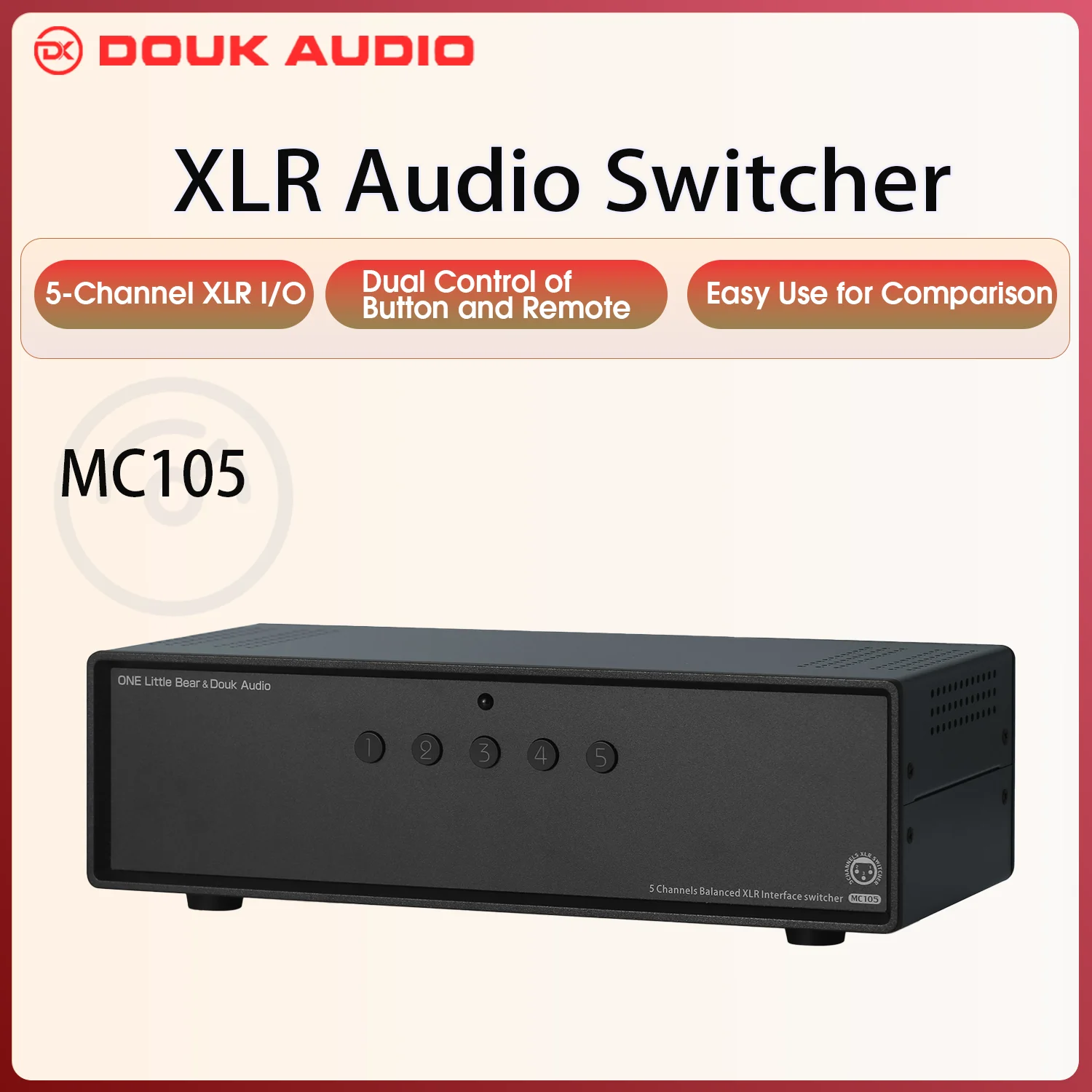 dkxlr로 완성하는 고급 오디오 스위칭: Douk Audio MC105 5-way XLR 선택기의 실전 활용기