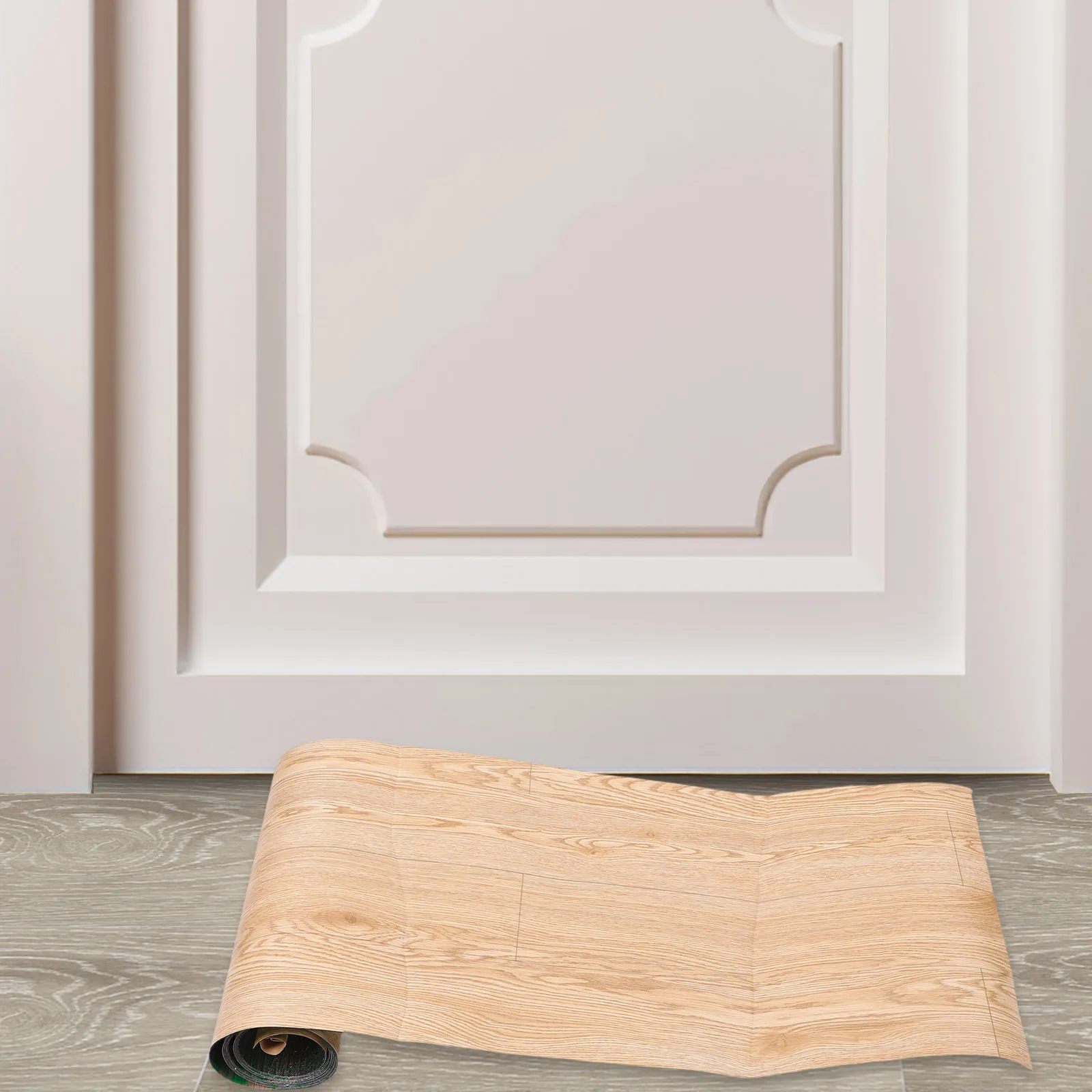 أرضيات ذاتية اللصق مقاومة للتآكل، ناعمة وسهلة التنظيف، تركيب DIY للمنزل والمكتب والسوبر ماركت لحماية الأرضية