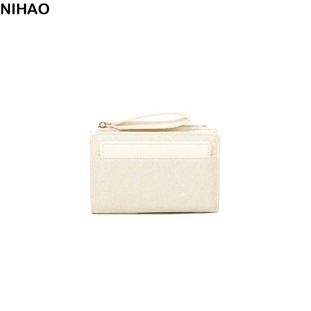 

Light Luxury Pocket Purse Wallet PU Leather Card Holder Cash Purse Bag Foldable Multifunction Two-fold Short Wallets Women Men