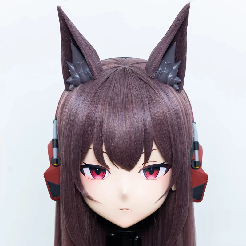 

Anime Customize Full Crossdress Masks Female/Girl Cartoon Character Kig Cosplay Kigurumi Masks BJD Resin Japanese Anime Masks