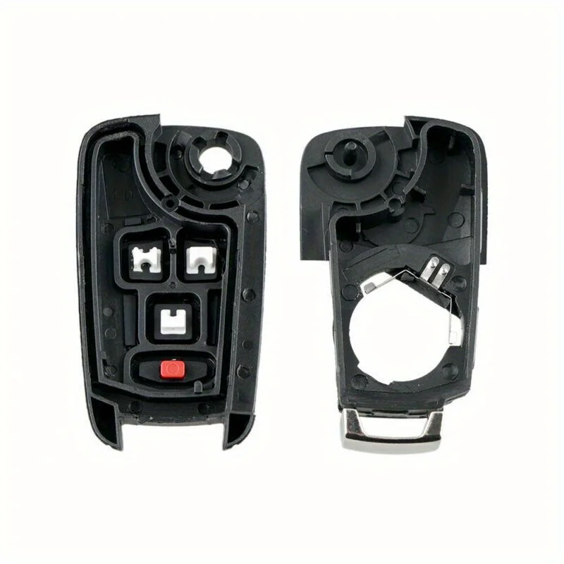 4 Buttons Flip Remote Key Case Shell For Chevrolet For Camaro For Cruze For Equinox