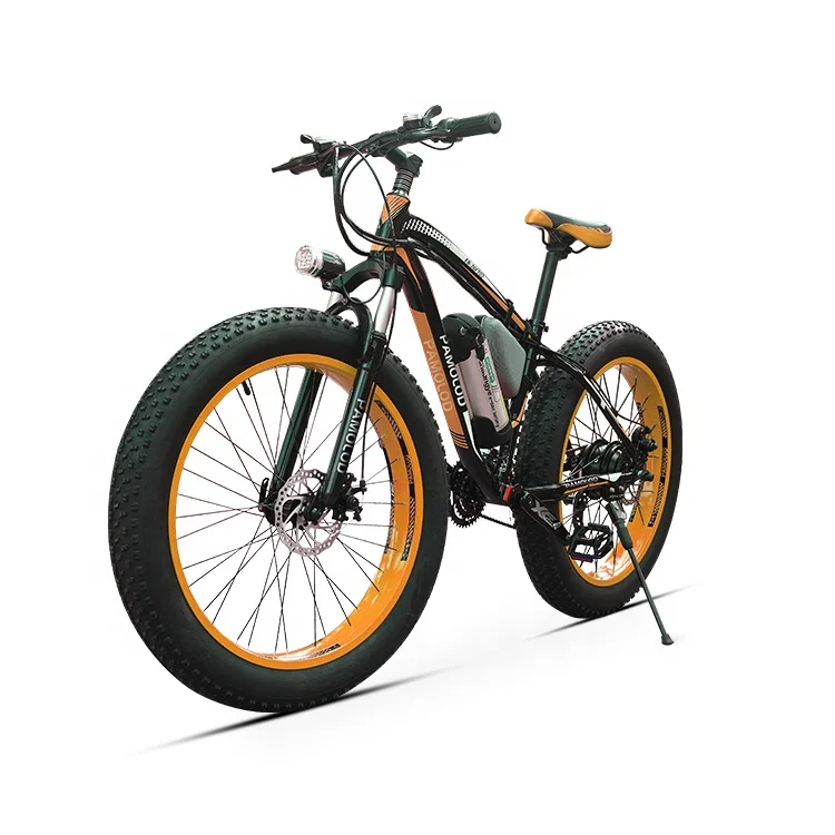 

26-Inch 350W 48V Fat Tyre Electric Bicycle New Type Digital Smart With 7 Speed Gears And Lithium Battery Top Selling