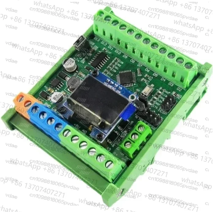 mcuコントローラー開発用、oled対応、産業用制御拡張ボード、rs485-modbus、usb、arduino-nano、atmega328p用。