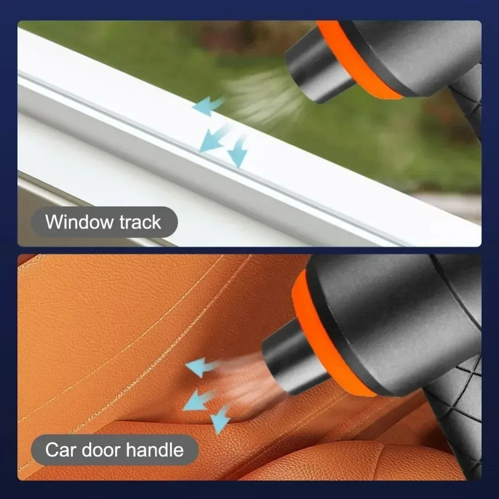 Portátil sem fio super sucção dupla finalidade aspirador de pó portátil para uso doméstico do carro desbloqueio com um clique para limpeza da casa do carro