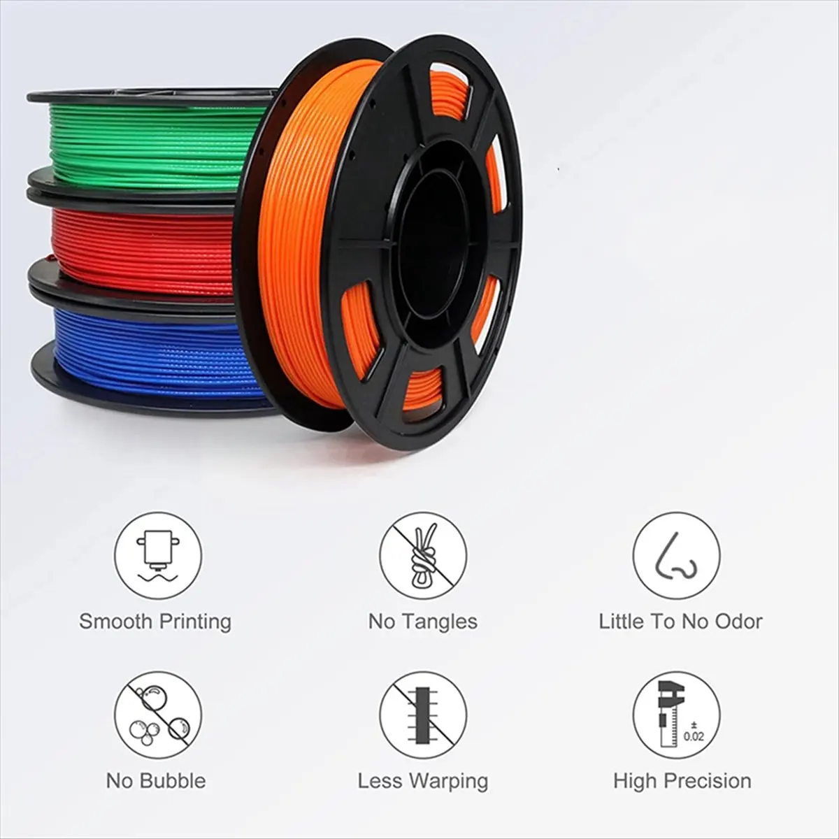 

Нить для 3D-печати 1,75 мм, стандартная, 1 кг/рулон, нить для 3D-печати для 3D-принтеров, принадлежности для 3D-печати B