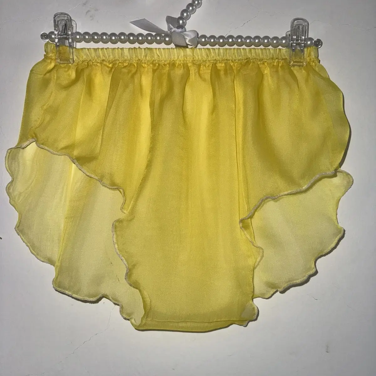 

Sexy Mesh See Through Underwears Panties Plus Size Briefs Lingeries Bottoms