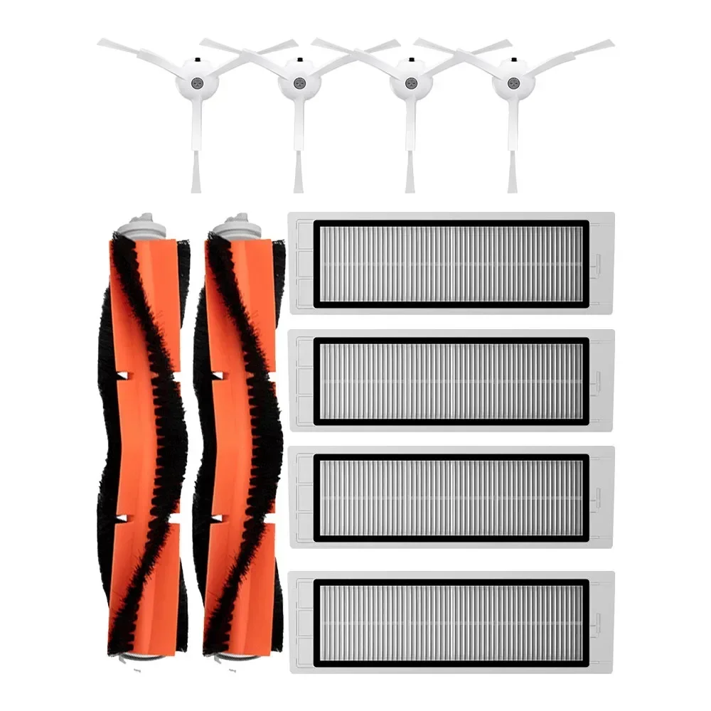 Cepillo principal de filtro HEPA para Xiaomi MI Robot 2 Roborock S50 S51 T4 P5 T6 T7 PRO S5 Max piezas de aspiradora SDJQR01RR SDJQR02RR