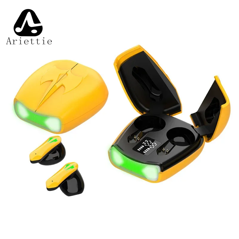 Ariettie-auriculares inalámbricos X16S con Bluetooth, dispositivo de audio intrauditivo, con micrófono, para iPhone, deportivos, Hifi, originales