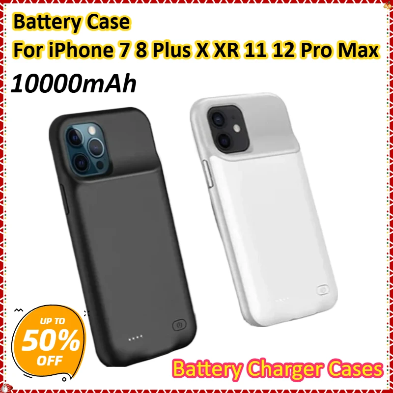 

10000mAh Battery Charger Case for IPhone 11 12 Pro Max External Battery for IPhone 6 6S 7 8 Plus X XS Max XR SE 2020 Power Bank