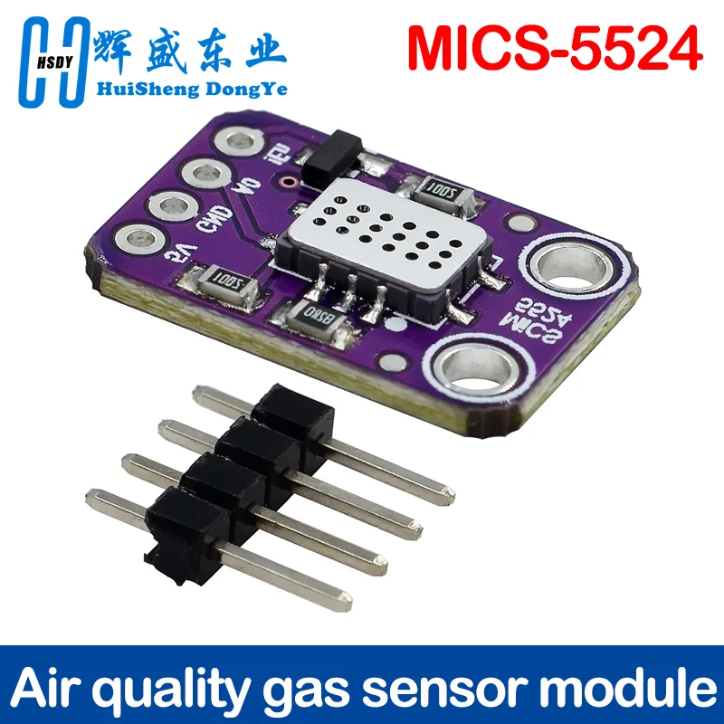 MICS-5524 Air Quality Gas Sensor Module Carbon Monoxide Hydrogen Methane Ethanol H2 CO MICS5524 Detection Board For Arduino