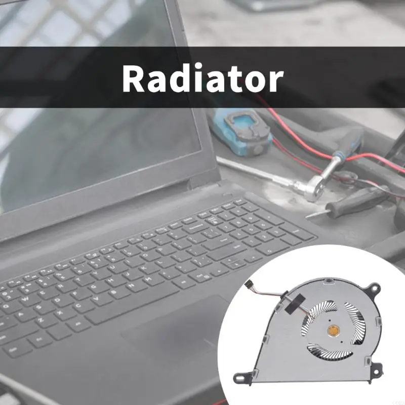 مروحة تبريد معدنية من CORA لأجهزة الكمبيوتر المحمولة 15-DY 15S-EQ 15S-FQ 15T-DY