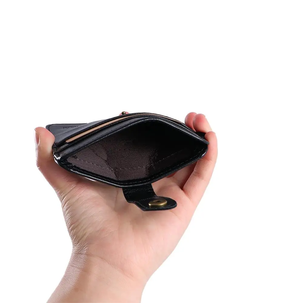 100% echtes Leder Karte Masculina Kupplung Männlich Verrückte Vintage Stil Pferd Frauen Kleine Mini Geldbörsen Geldbörse Leder