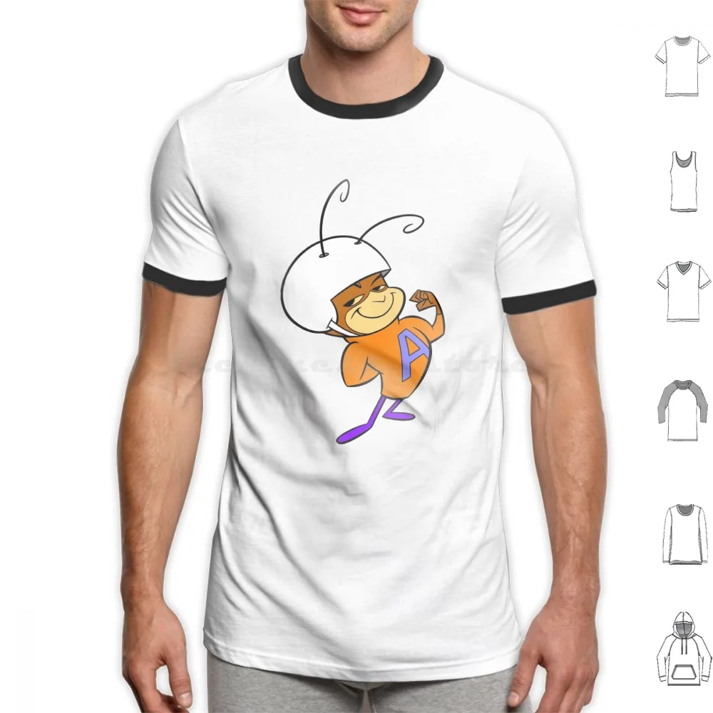 Atom Ant Pose T Shirt Big Size 100% Cotton Atom Ant Pose Trend