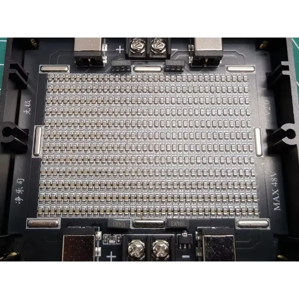 CNC Case 5V-48V 20A HIFI Power Filter Suitable for Switching Power Supply NAS Sound Card DAC Heaphone Amplifier